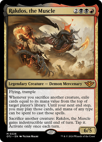 Rakdos, the Muscle [Outlaws of Thunder Junction]