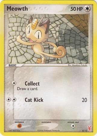 Meowth (4/12) [EX: Trainer Kit 2 - Plusle]