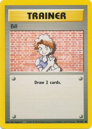 Bill (91/102) [Base Set Unlimited]