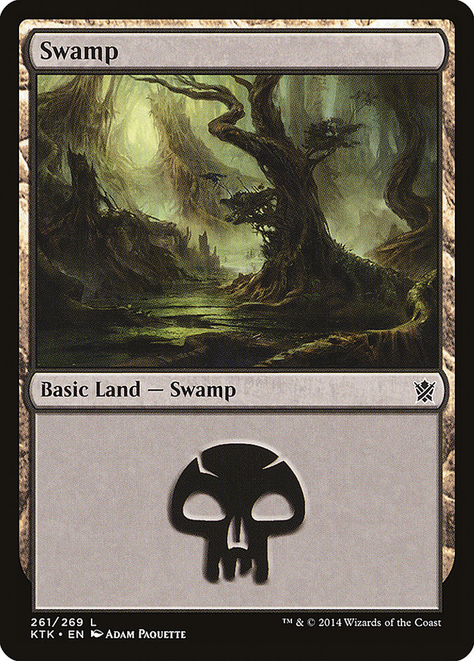 Swamp (261) [Khans of Tarkir]