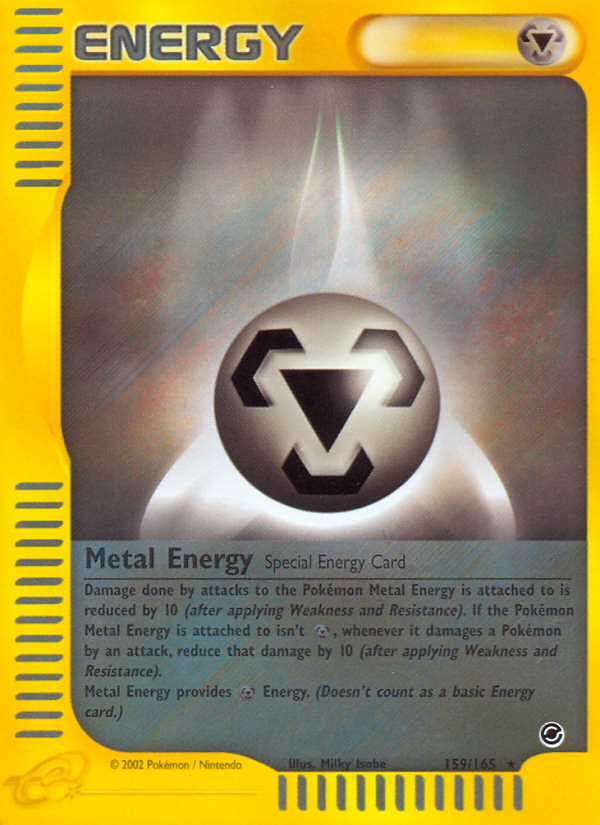 Metal Energy (159/165) [Expedition: Base Set]