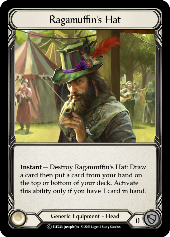 Ragamuffin's Hat [U-ELE233] Unlimited Rainbow Foil