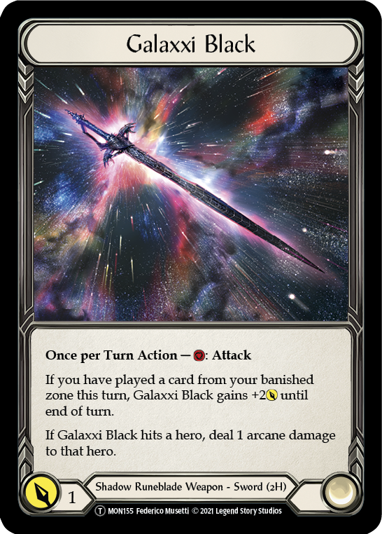 Chane // Galaxxi Black [U-MON154 // U-MON155] Unlimited Normal